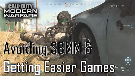 how to avoid skill based matchmaking modern warfare